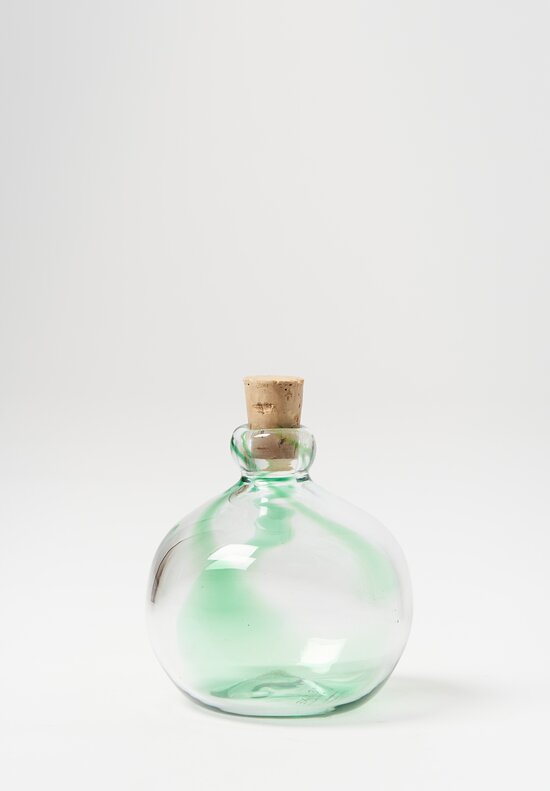 Studio Xaquixe Small Handblown Glass Tejocote Bristol Green	