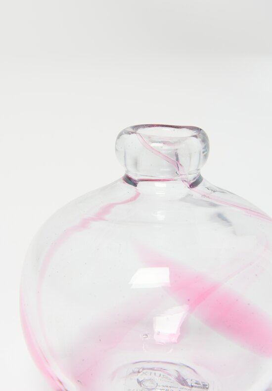 Studio Xaquixe Small Handblown Glass Tejocote Fucsia Pink