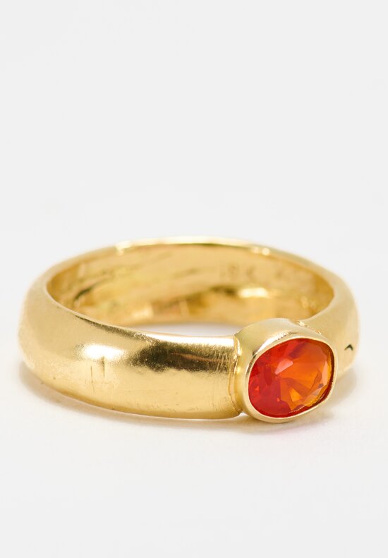 Greig Porter 18K, Fire Opal Ring