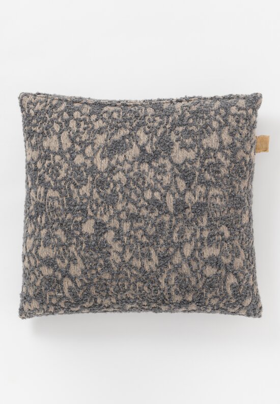 The House of Lyria Wool and Cotton Malghe Pillow	