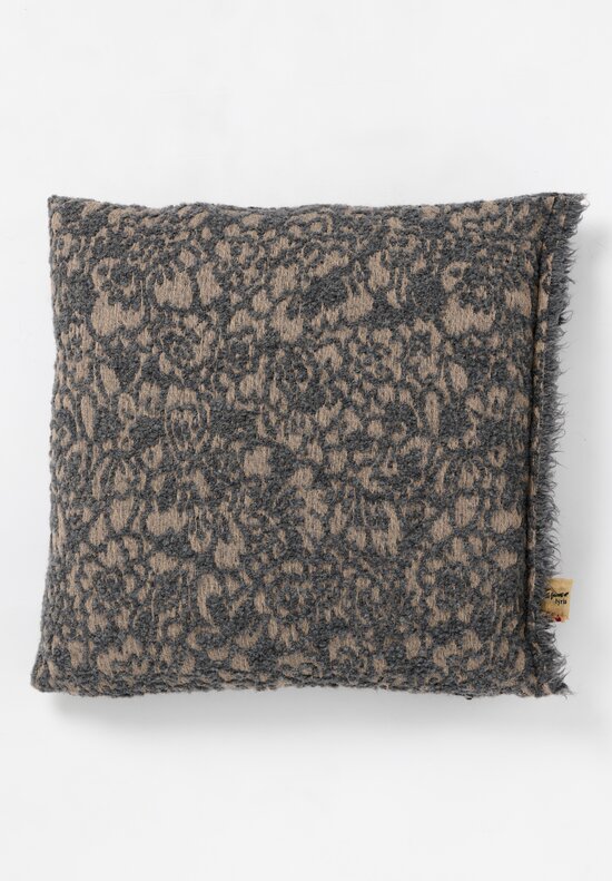 The House of Lyria Wool and Cotton Malghe Pillow	
