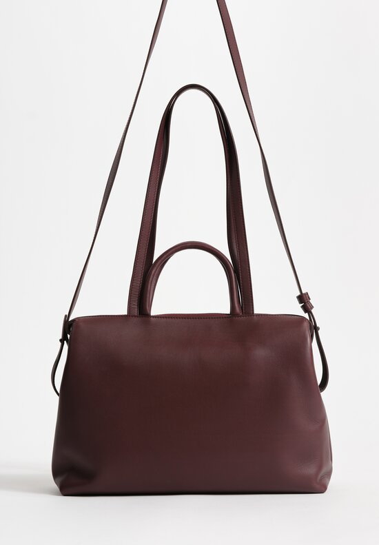 Marsèll Leather Dritta Shoulder Bag in Cioccovino Brow