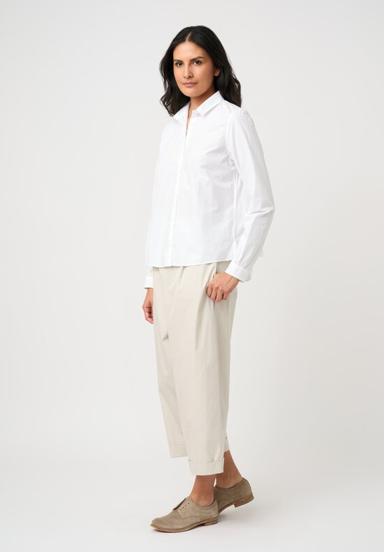 Bergfabel Cotton Short Tyrol Shirt in White
