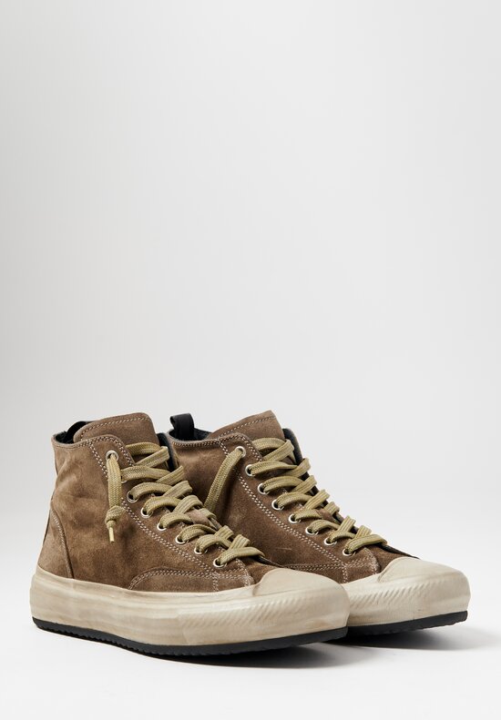 Officine Creative Suede Mes Frida High Top Sneakers	