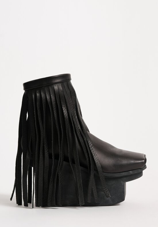 Trippen Leather Fluster Boot in Black