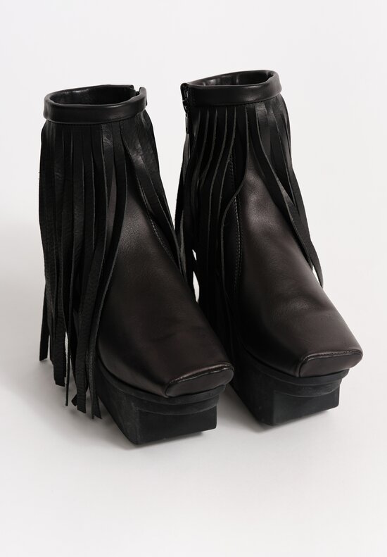 Trippen Leather Fluster Boot in Black