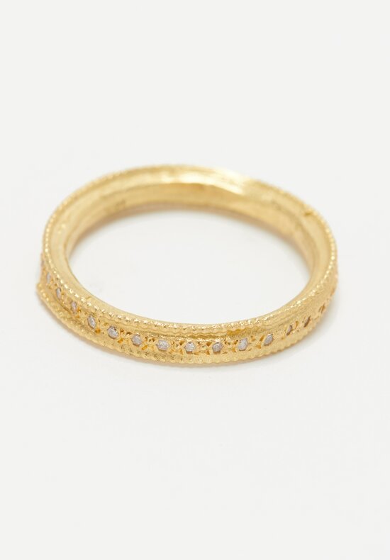 Tovi Farber 18k. Diamond Gold Dots Ring	