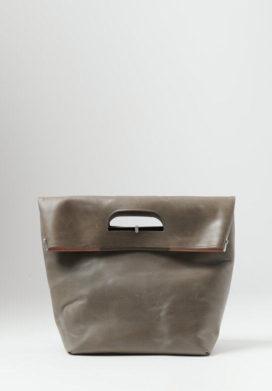 Cecchi de Rossi Small Handle Handbag in Strada Grey
