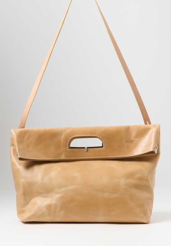 Cecchi de Rossi Medium Handle Handbag in Natural Camel Beige