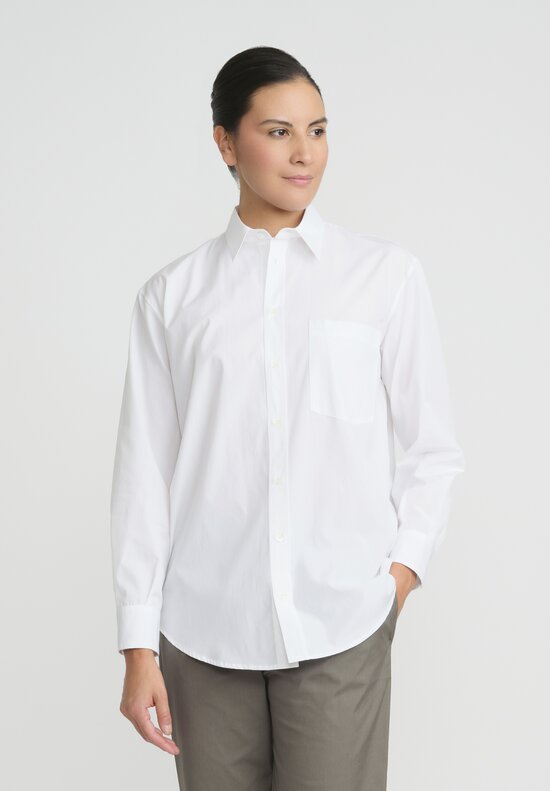 Antonelli Cotton Aspic Shirt in White