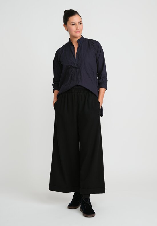 Daniela Gregis Cashmere Tasche Pigiama Pants in Black