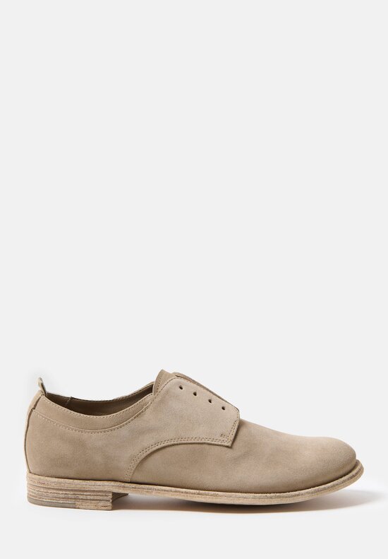 Officine Creative Lexikon Cachemire Derby Shoes in Antilope Natural	