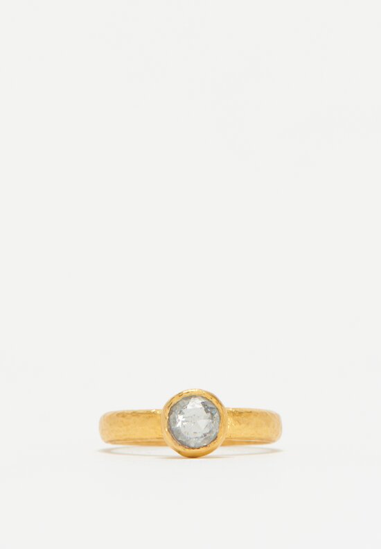 Ara Collection 24K White Sapphire Ring