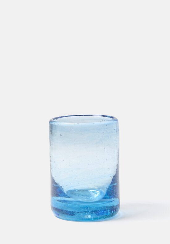La Soufflerie Handblown Murano Moyen Glass in Light Blue	