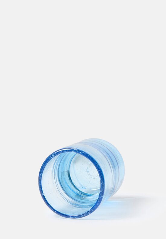 La Soufflerie Handblown Murano Moyen Glass in Light Blue	