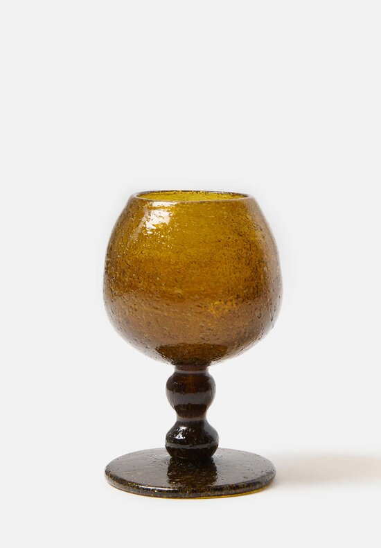 La Soufflerie Red Wine Glass in Dark Brown