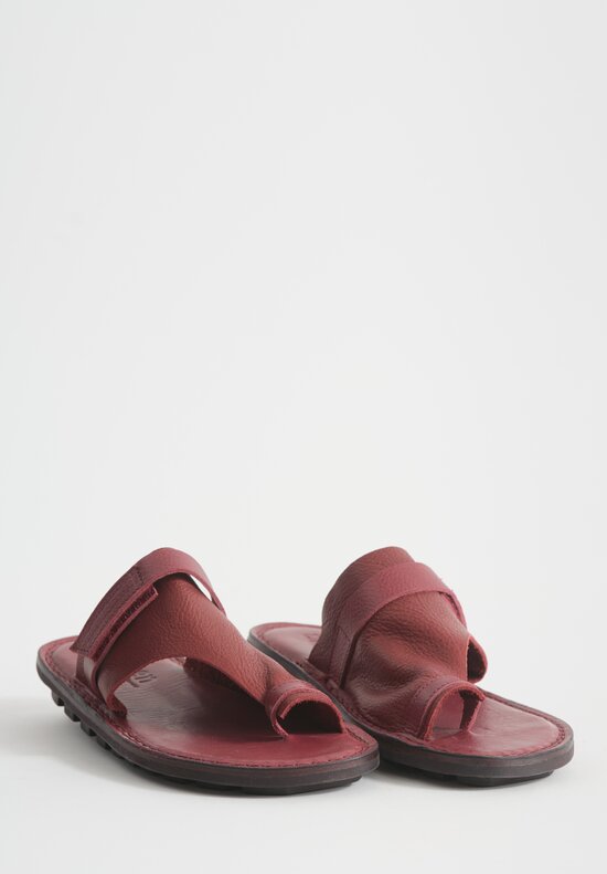 Trippen Ibiza Sandal in Wine Red	