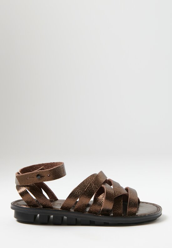 Trippen Nepal Sandal in Espresso Bronze