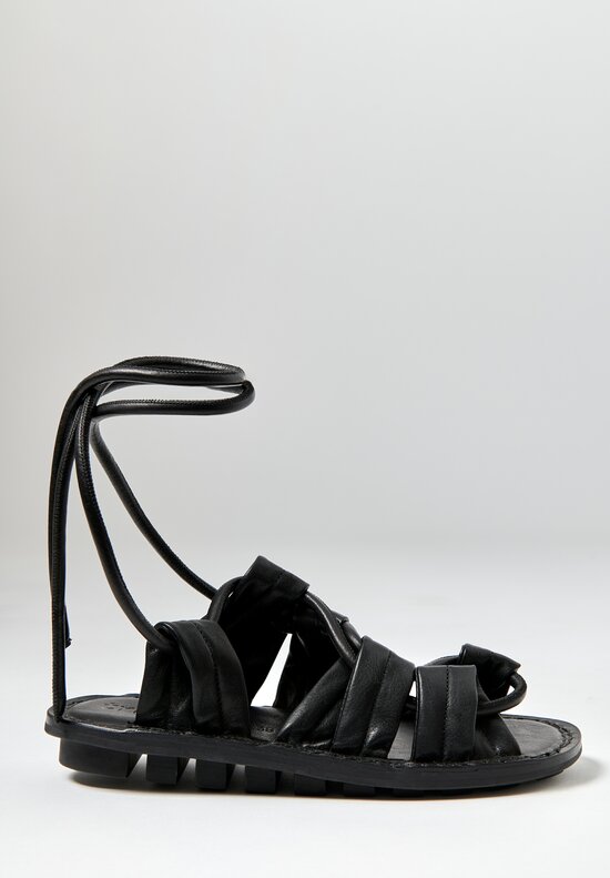 Trippen Sequence Sandal in Black