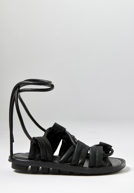 Trippen Sequence Sandal in Black