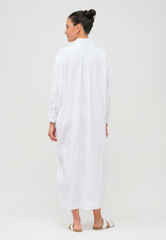 Daniela Gregis Washed Cotton More Tunic in Optical White	