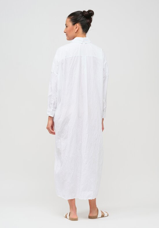 Daniela Gregis Washed Cotton More Tunic in Optical White