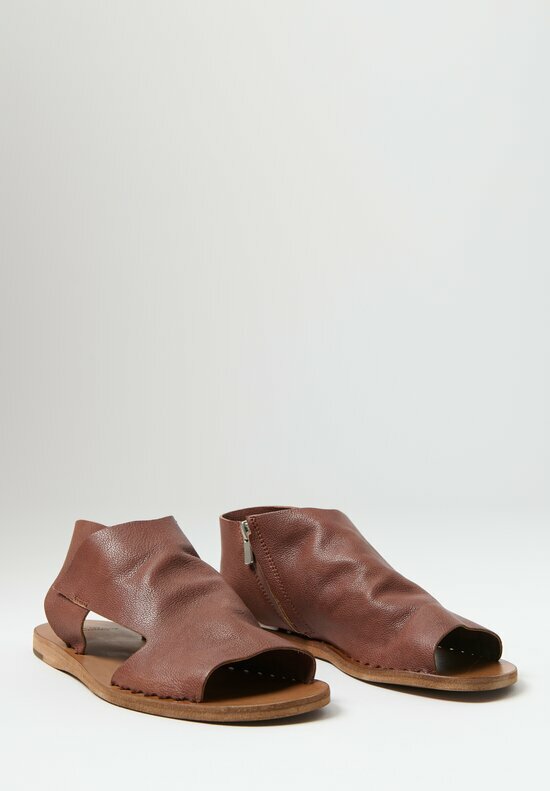Officine Creative Leather Itaca Ignis Sandal in Brown	