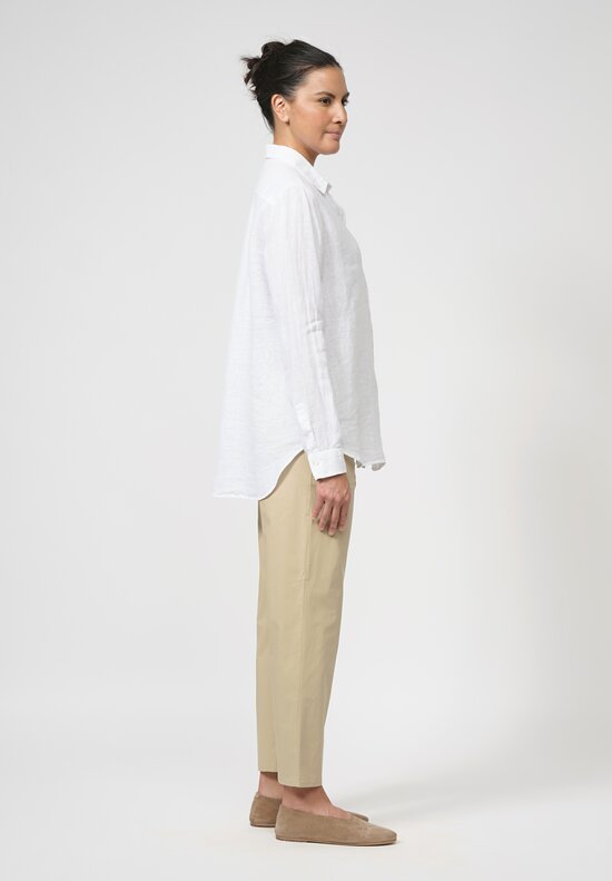 Antonelli Stretch Cotton Penelope Pants in Light Brown	