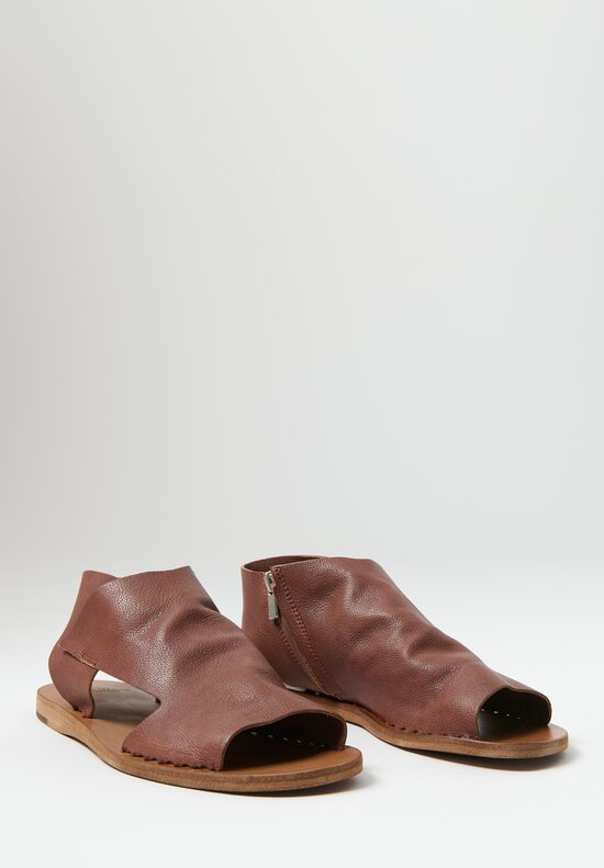 Officine Creative Leather Ignis Sandals in Brown	