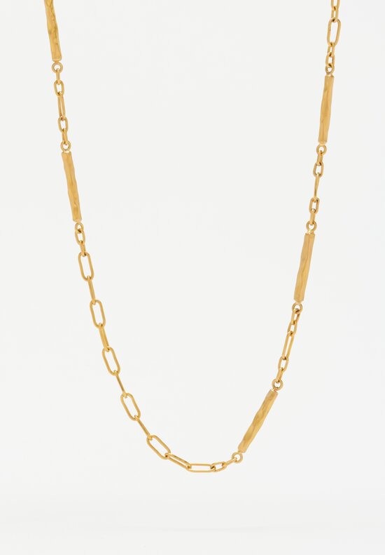 Lika Behar 22K, 'Twiga' Handmade Chain Necklace	