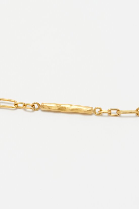 Lika Behar 22K, 'Twiga' Handmade Chain Necklace	