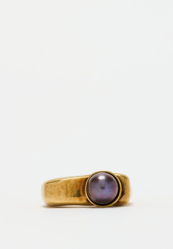 Dries Van Noten Chevalier Brass Ring