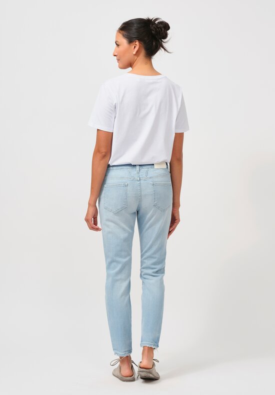 Closed Organic Cotton Baker Slim Jeans in Extreme Light