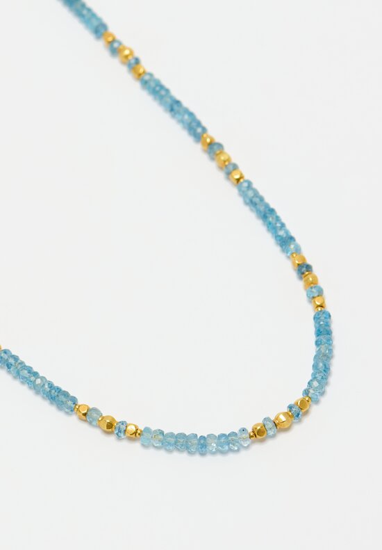 Greig Porter 18k, Aquamarine Short Necklace	