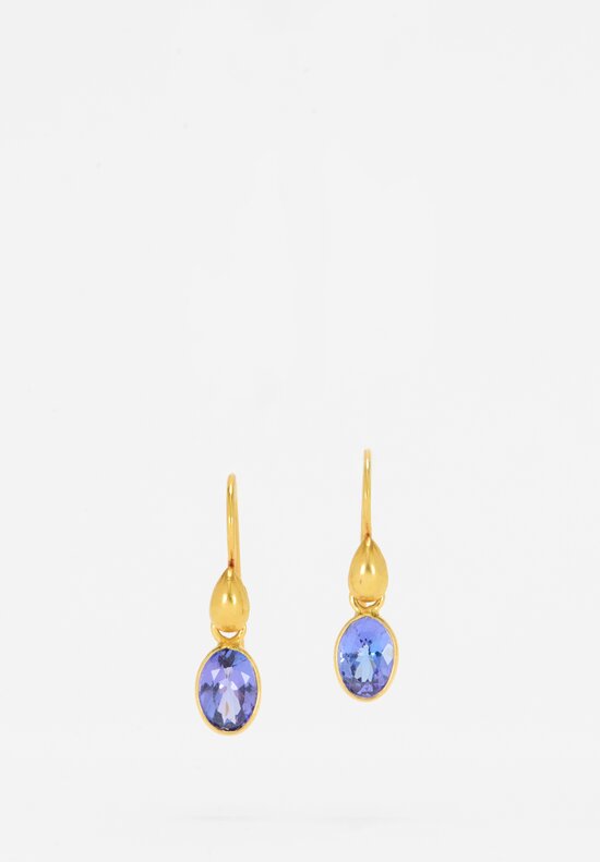 Greig Porter 18k, Kyanite Earrings	