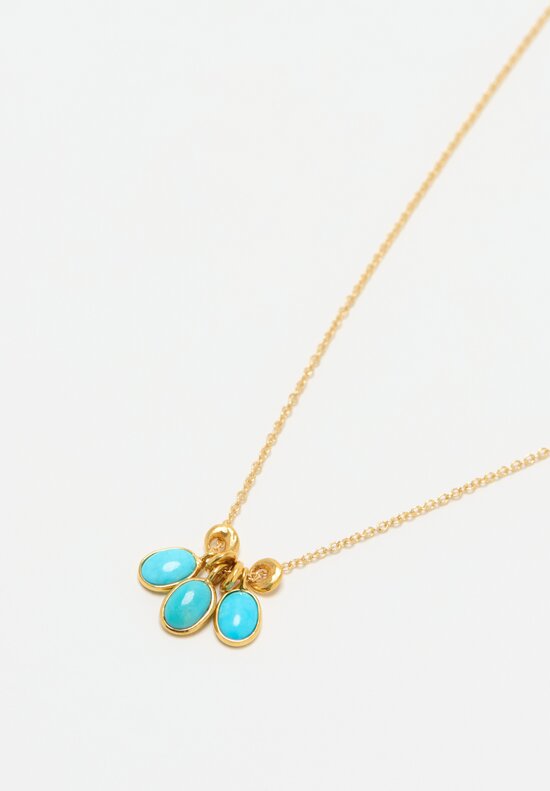 Greig Porter 18K, Turquoise Necklace	