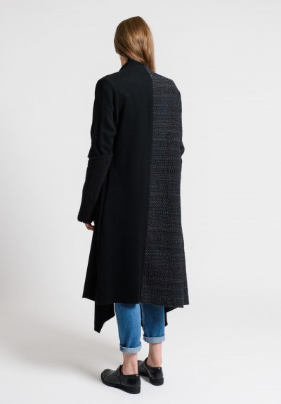 Greg Lauren Nomad Coat in Black Patchwork | Santa Fe Dry Goods Trippen ...