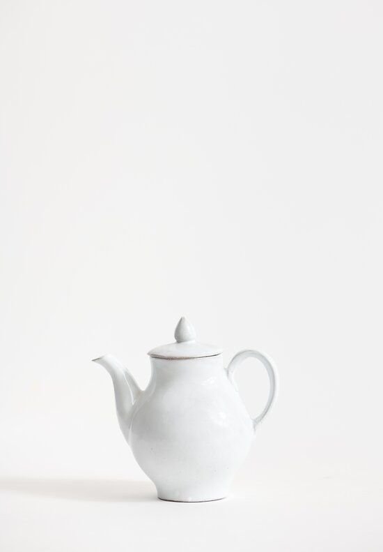 Astier De Villate Fillette Teapot in White	