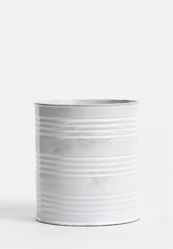 Astier de Villatte Large Conserve Vase in White