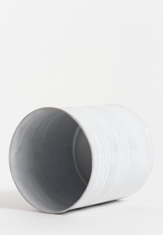 Astier de Villatte Large Conserve Vase in White