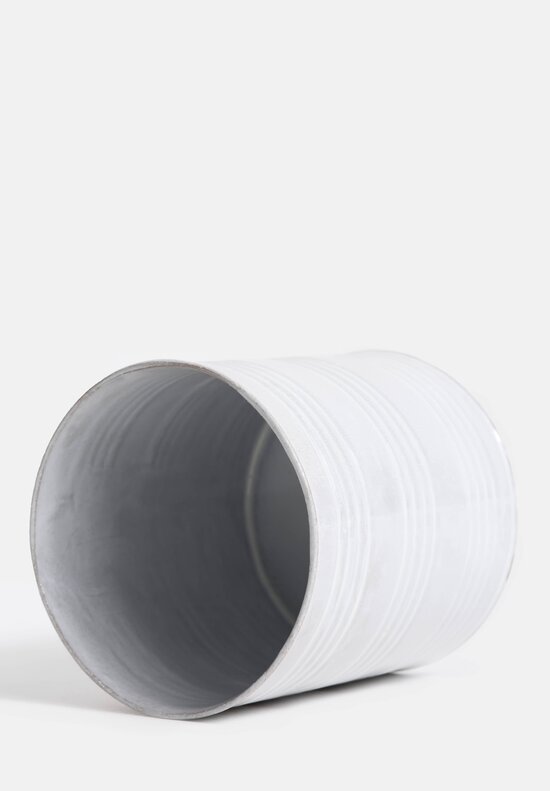 Astier de Villatte Large Conserve Vase in White