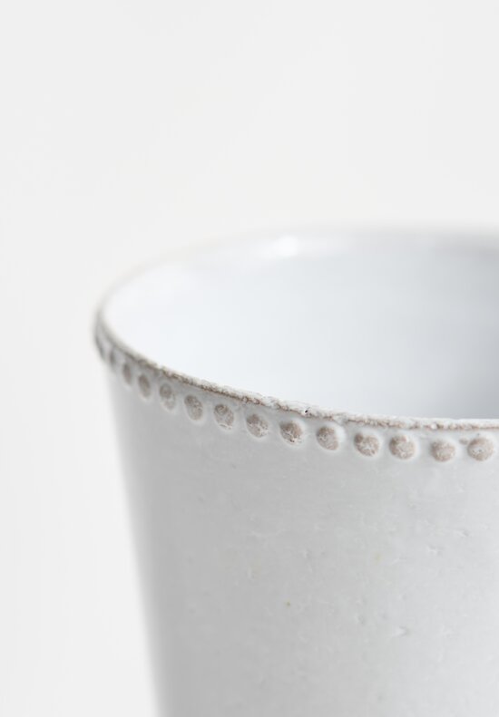 Astier De Villate Small Sobre Vase in White	