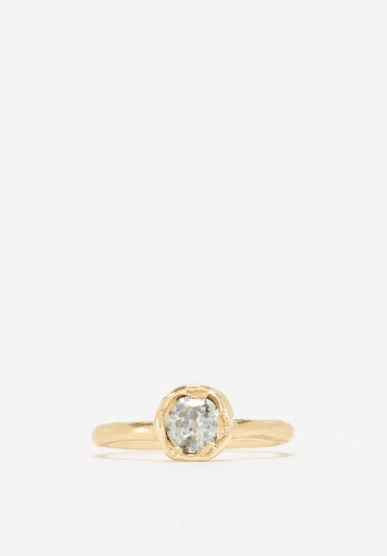 Ellis Mhairi Cameron 14K Old Cut Diamond Organic Engagement Ring