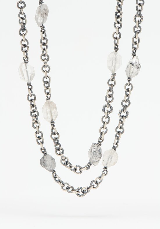 Miranda Hicks Tibetan Quartz on Custom Flapper Necklace	