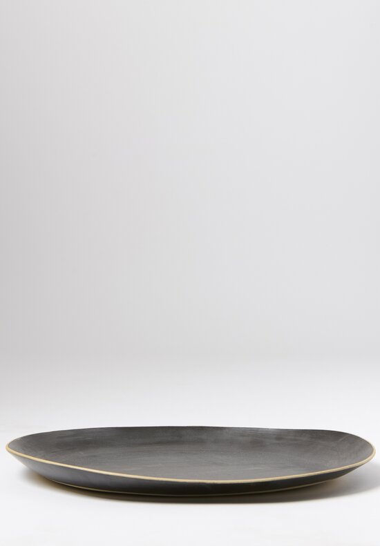 Laurie Goldstein Large Oval Platter in Black	