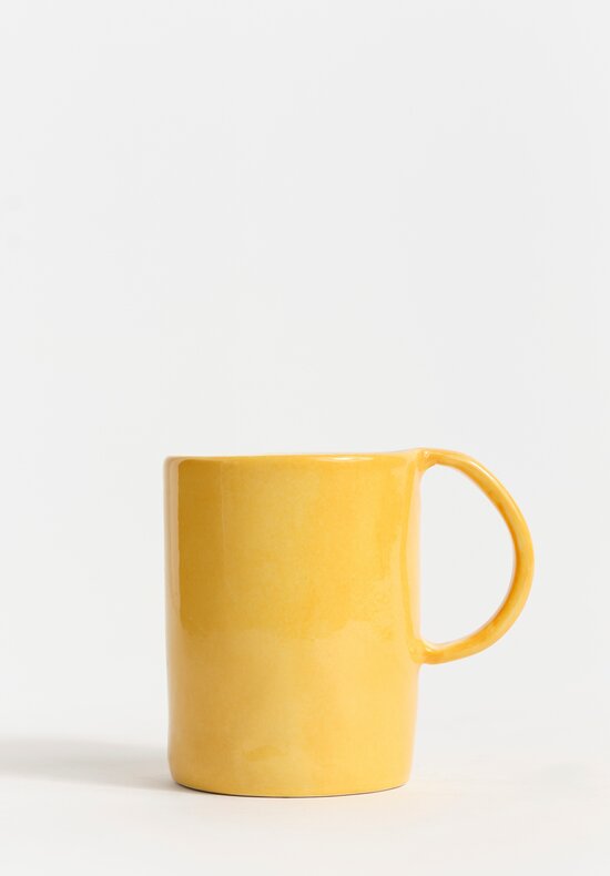 Stamperia Bertozzi Handmade Mug Giallo Yellow