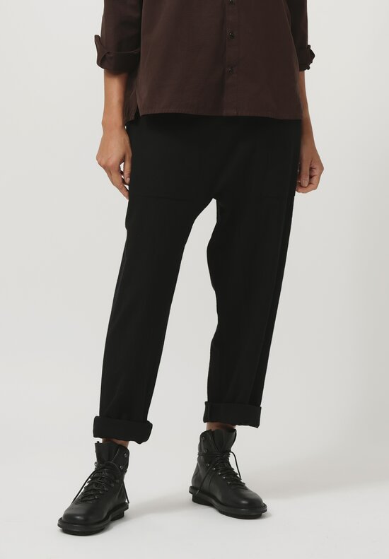 Toogood The Forager Trouser in Flint Black	