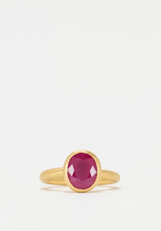 Greig Porter 18K Ruby Ring