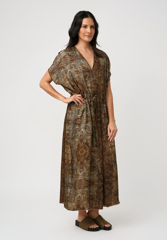 Uma Wang Acre Dress in Mustard