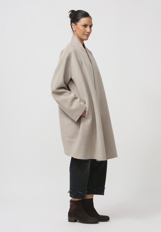 Frenckenberger Cashmere Suit Big Coat in Hazel	